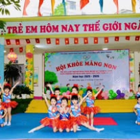 TRƯỜNG MẦM NON SAO BIỂN TỔ CHỨC HỘI KHỎE MĂNG NON NĂM HỌC 2025-2026