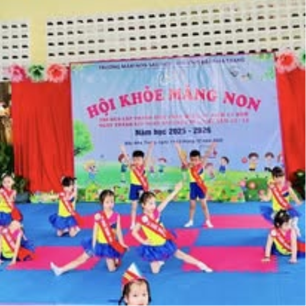 TRƯỜNG MẦM NON SAO BIỂN TỔ CHỨC HỘI KHỎE MĂNG NON NĂM HỌC 2025-2026
