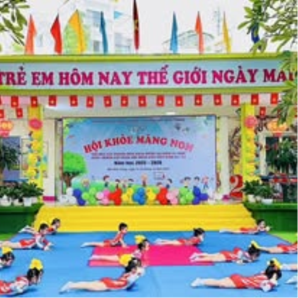 TRƯỜNG MẦM NON SAO BIỂN TỔ CHỨC HỘI KHỎE MĂNG NON NĂM HỌC 2025-2026