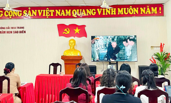 CHI BỘ MẦM NON SAO BIỂN  TỔ CHỨC SINH HOẠT CHI BỘ THÁNG 02/2026 VÀ SINH HOẠT CHUYÊN ĐỀ QUÝ I/2026