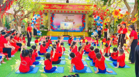 TRƯỜNG MN SAO BIỂN TỔ CHỨC SINH HOẠT TẬP THỂ VỚI CHỦ ĐỀ 